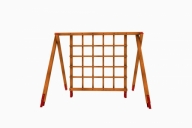 PRZEPLOTNIA Z KRATĄ DREWNIANĄ